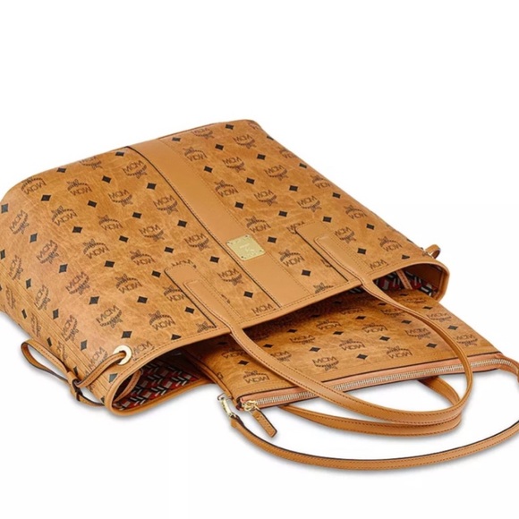 Source Unknown Handbags - Cognac Tote Bag Luxury Essential